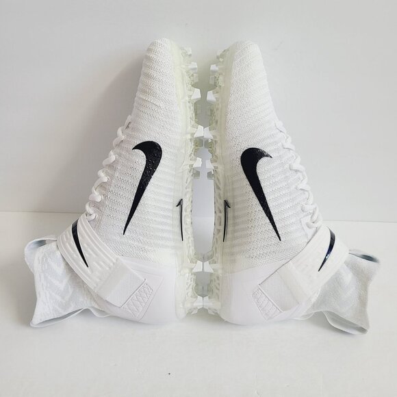 NEW Nike Alpha Menace Elite 2 Football Cleats AO3374-101 Size 10.5 White main image 5